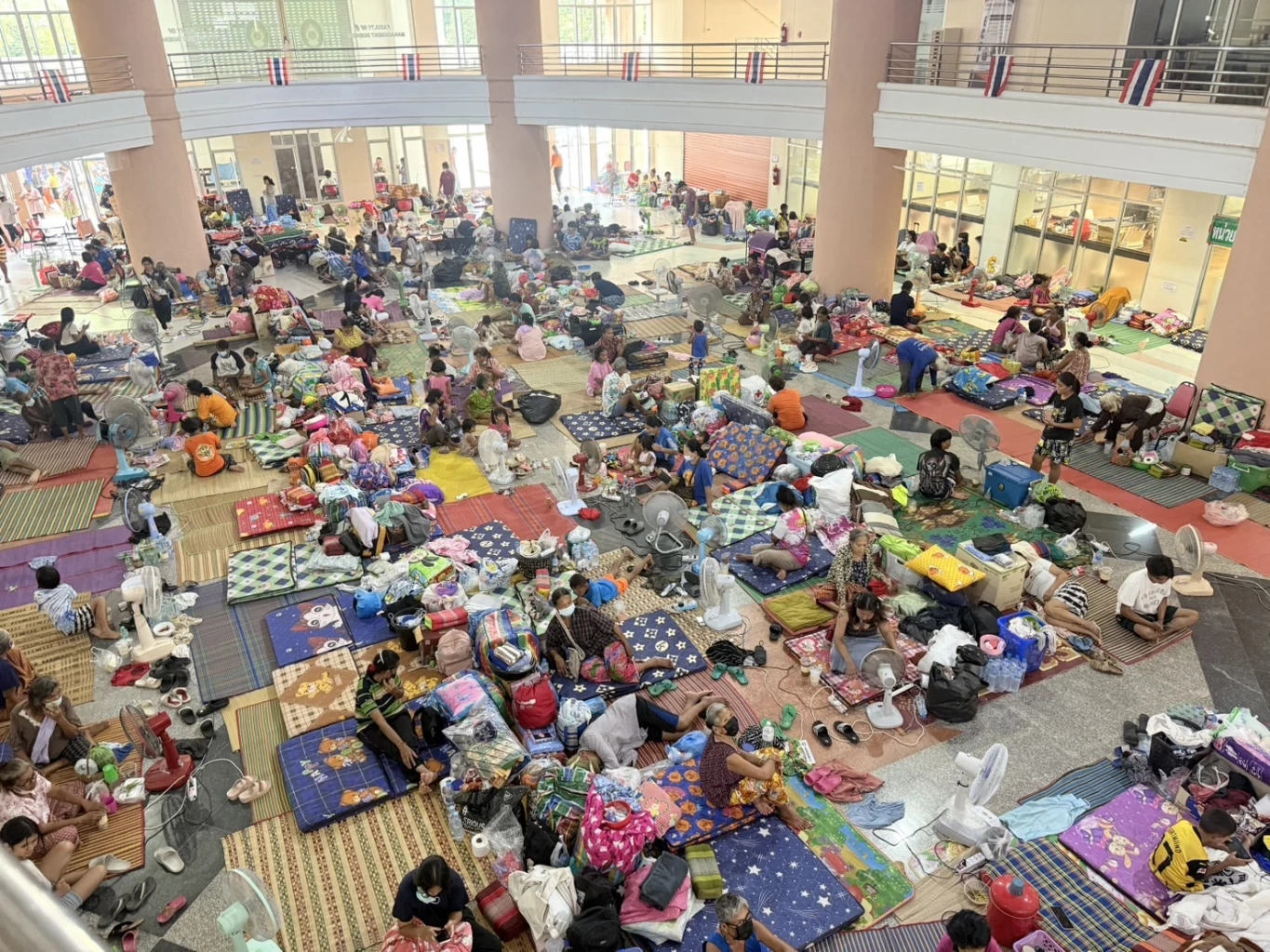 แพทย์เตือนภัย! พบไข้หวัดใหญ่สายพันธุ์ A ระบาดในศูนย์อพยพ