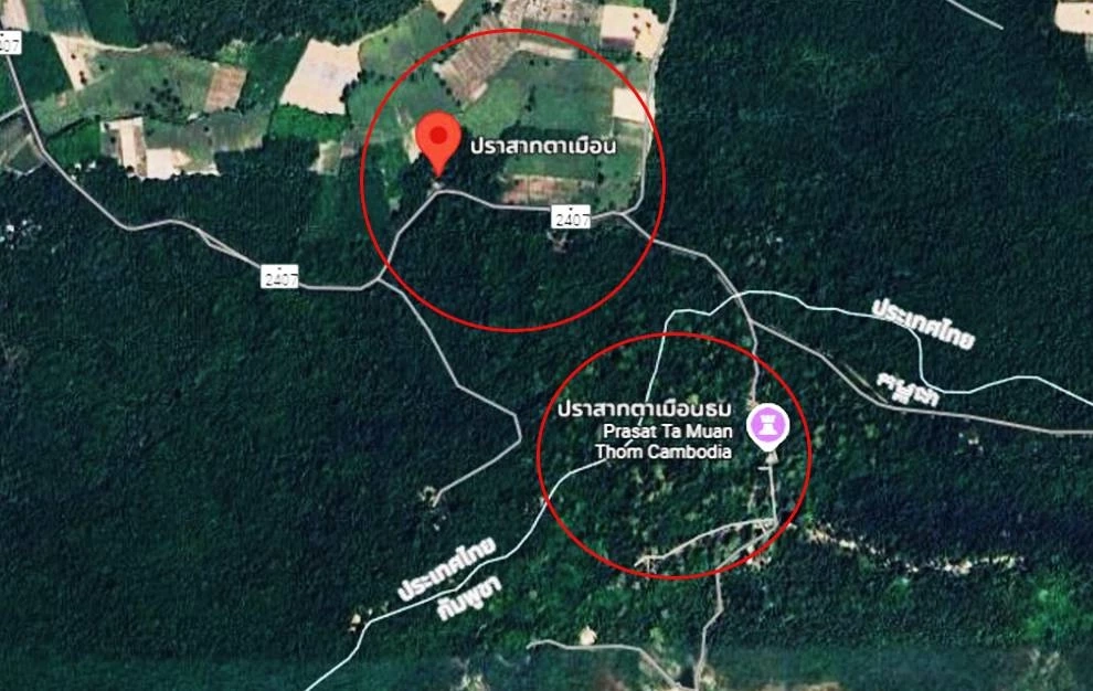 เหลี่ยมทุกดอก! โฆษก ทบ.แจง "กัมพูชา" เหลี่ยมจัด ย้ายหมุด "ปราสาทตาเมือนธม" ไปอยู่ฝั่งกัมพูชา