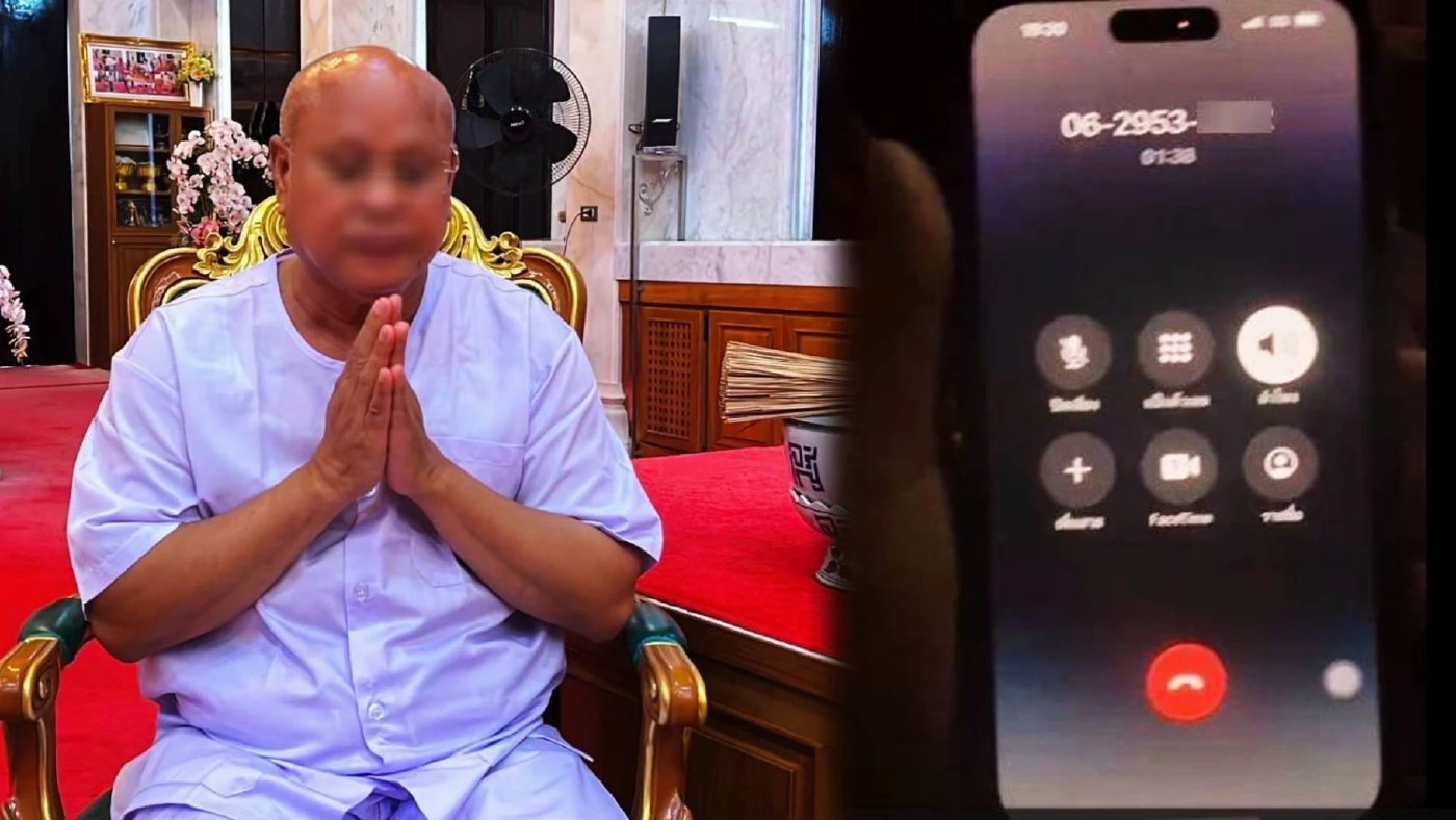 เปิดคลิปเสียง! "เจ้าคณะจังหวัดพิจิตร" ต่อว่า "สีกากอล์ฟ" ปมภาพหลุด