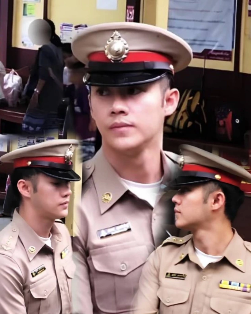 สาวๆกรี๊ดสลบ! โซเชียลแทบแตก "นายสถานีรถไฟกันทรารมย์" หล่อมาก