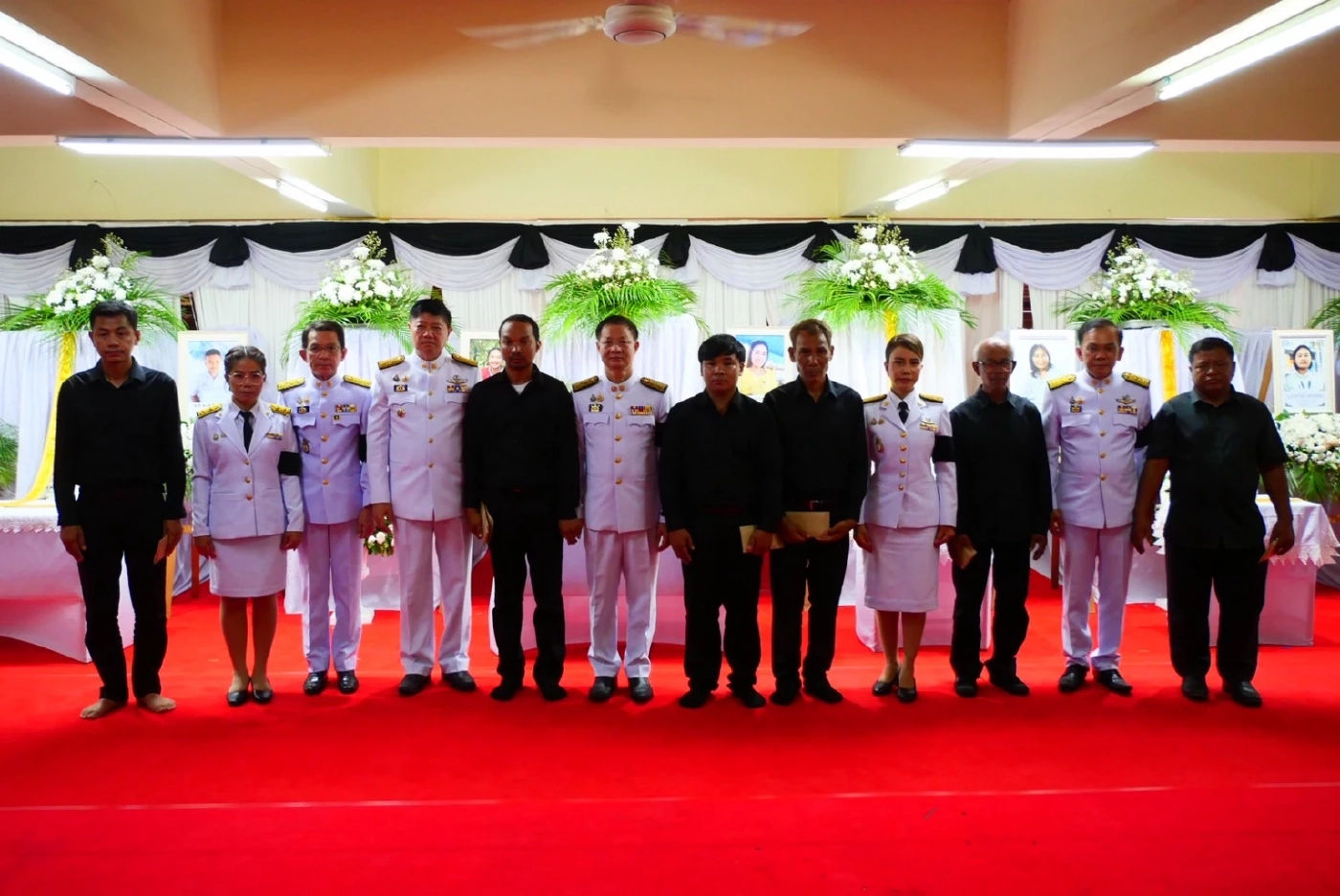 ส่งร่าง 7 ชาวบ้านชายแดนสุดเศร้า 3 รัฐมนตรี ร่วมพิธีพระราชทานเพลิง