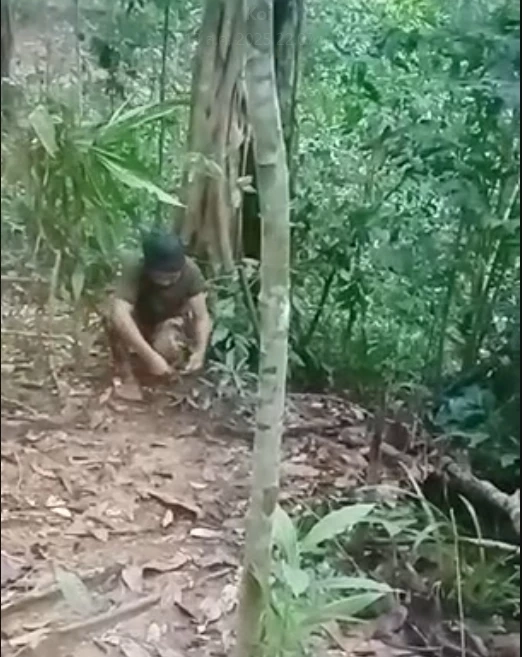 เปิดภาพแฉ! ทหารกัมพูชา วางทุ่นระเบิดฝั่งไทย คาดเป็นระเบิด PMN-2 