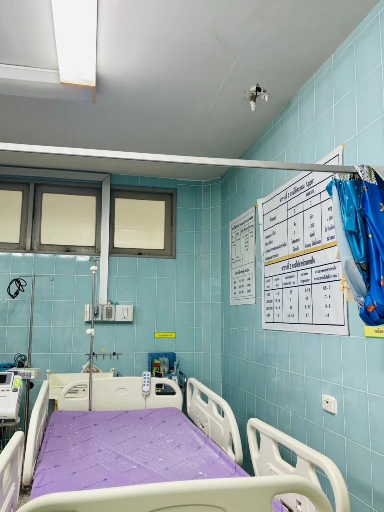 เปิดตัวเลขความเสียหาย รพ.พนมดงรัก จ.สุรินทร์ อึ้ง! ยับถึง 8 หลัก