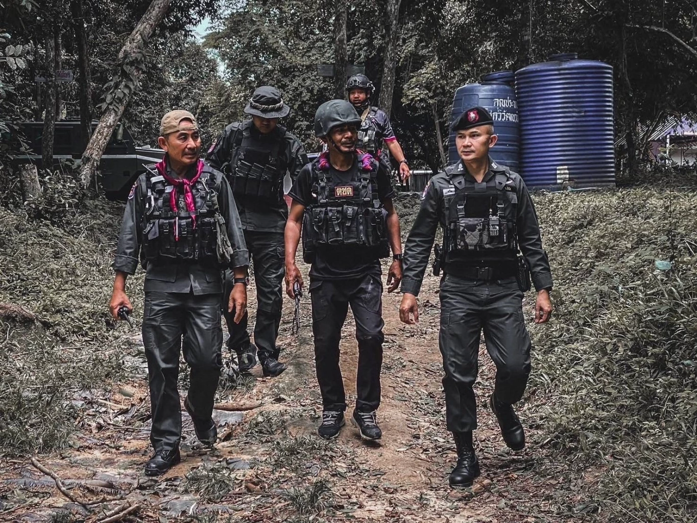 ตชด.ขอบคุณคนไทย ทหาร ทหารพราน เพื่อนร่วมรบ ลั่นยืนหยัดตรึงชายแดน