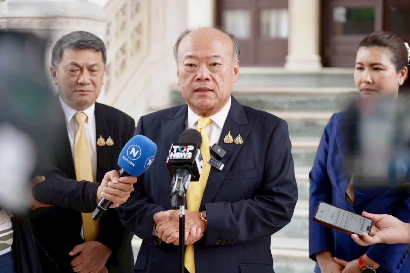  นายคีรี กาญจนพาสน์ ประธานกรรมการ บริษัท ระบบขนส่งมวลชนกรุงเทพ จำกัด (มหาชน)