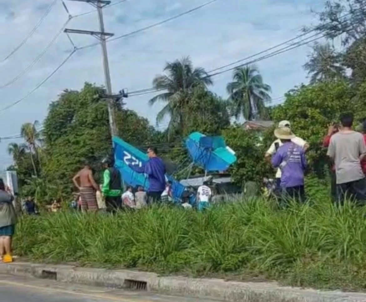 ด่วน!เครื่องบินเล็กตก ที่จ.ภูเก็ต ชาวบ้านเผยนาทีเหตุการณ์ระทึก