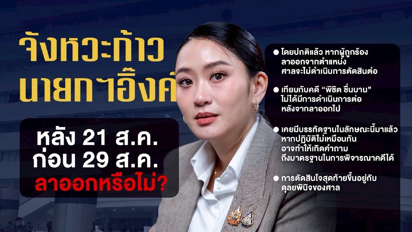 มติ 5:4 นายกฯรอดจริงไหม? จับตาชิงลาออก ยุบสภา เดดล็อก ม.144