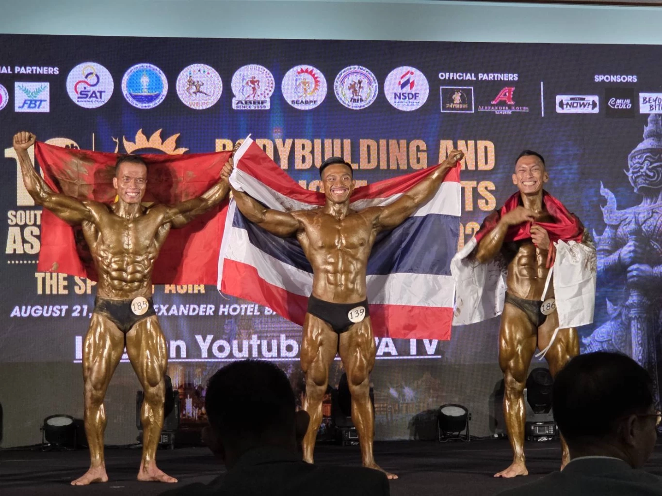 เพาะกายไทยสุดแกร่ง! คว้า 4 เหรียญทอง ศึกชิงแชมป์อาเซียน พร้อมได้ 4 นักกีฬาหน้าใหม่สู่เวทีชิงแชมป์เอเชีย