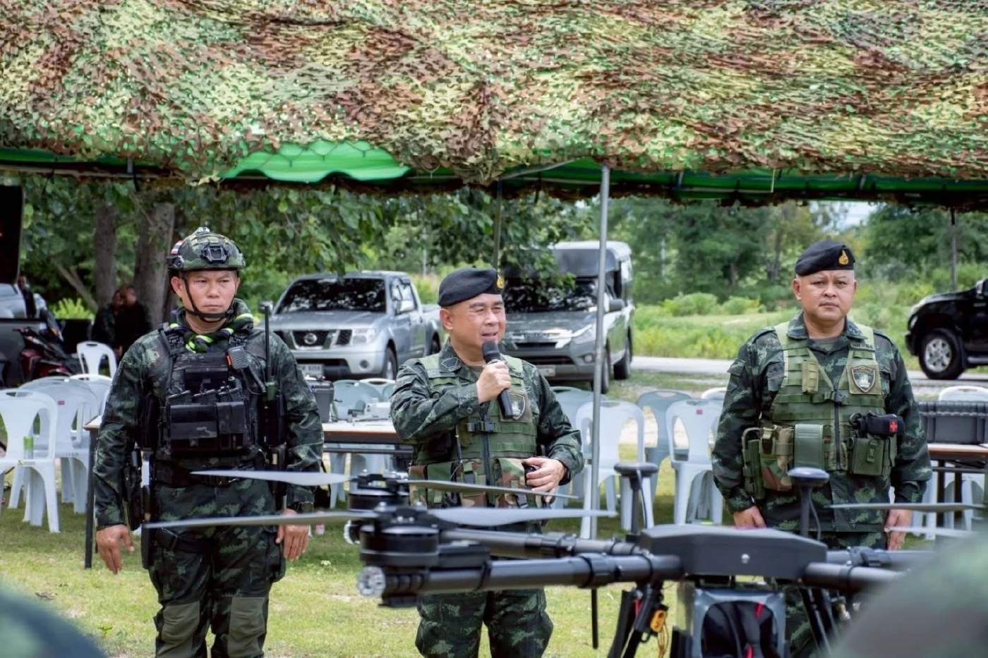 เปิดภาพ! ฉก.ราชมนู จัดอบรม "โดรนโจมตีทิ้งระเบิดทางยุทธวิธี" รุ่นที่ 5(มีคลิป)