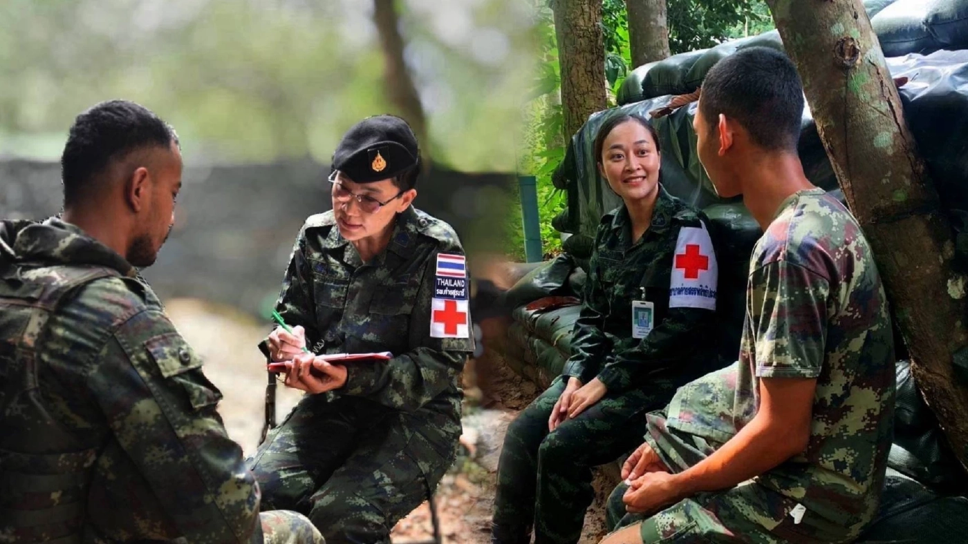 กองทัพบก ส่งทหารเหล่าแพทย์ ดูแลกำลังพลชายแดน