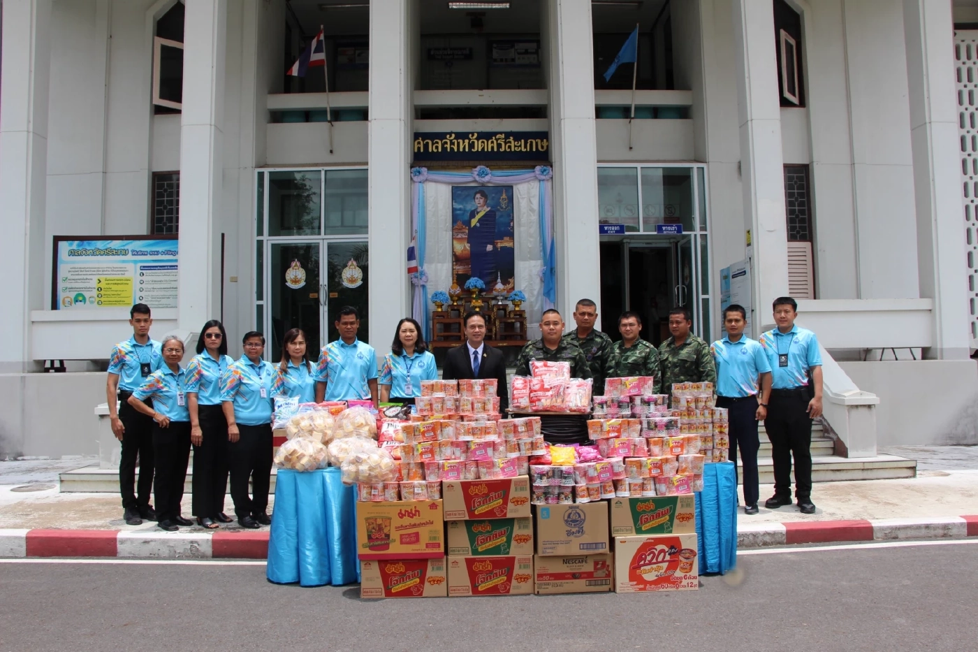 ศาลศรีสะเกษ จัดสายไฟเดินใต้ดินให้กองทัพภ.2 หลังพบขาดเเคลน