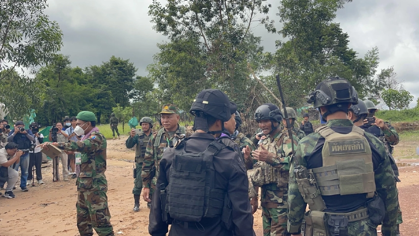 แม่ทัพภาค 2 ซัดลีลากัมพูชา ป่วนคณะทูตทหารลงพื้นที่ช่องอานม้า