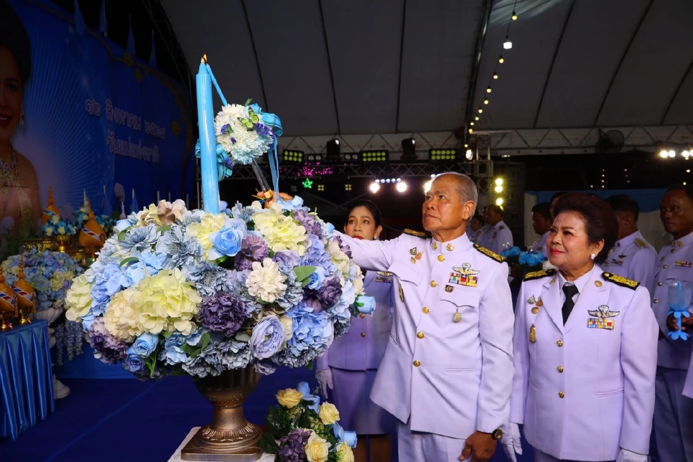 นายกเทศมนตรี จ.นครสวรรค์ นำ ขรก.-ปชช.เฉลิมพระชนมพรรษา 12 ส.ค.68