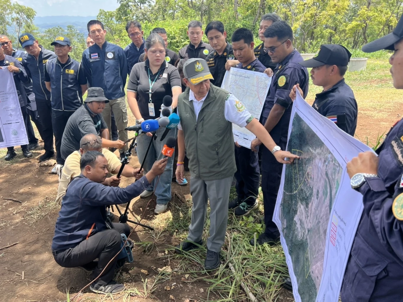 ระดมทีม ลุยจับ เจ้าหน้าที่รัฐ ออกเอกสารสิทธิ์เอื้อนายทุนรุกที่ป่า "ภูนับดาว"