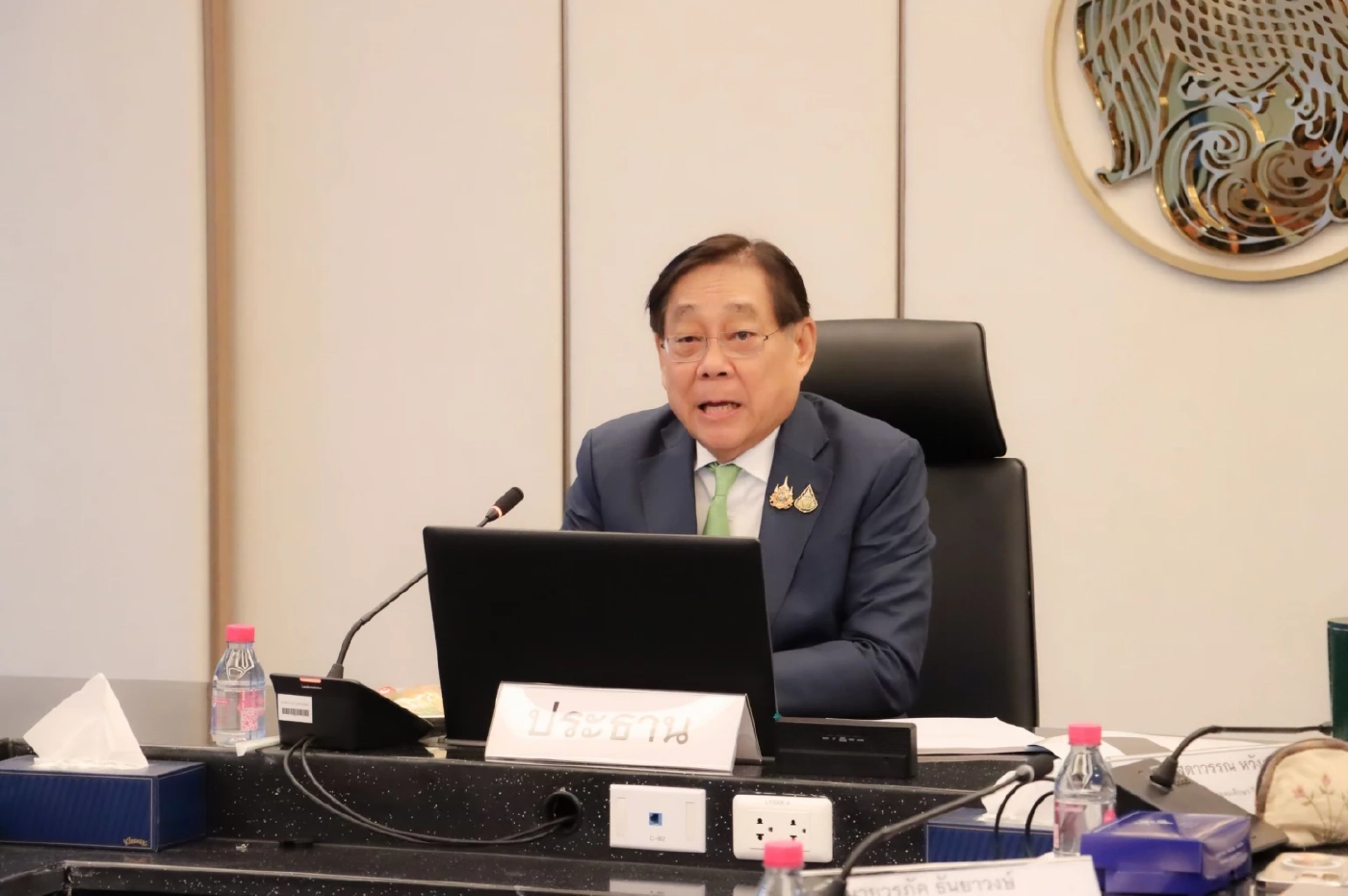 พิชัย ชุณหวชิร รองนายกรัฐมนตรีและรัฐมนตรีว่าการกระทรวงการคลัง 