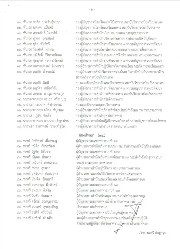 ไร้ที่นั่ง "กัมพูชา" เรียน "วปอ." ประกาศชื่อ 7 ทหารต่างชาติ ได้สิทธิ์เรียนรุ่น 68