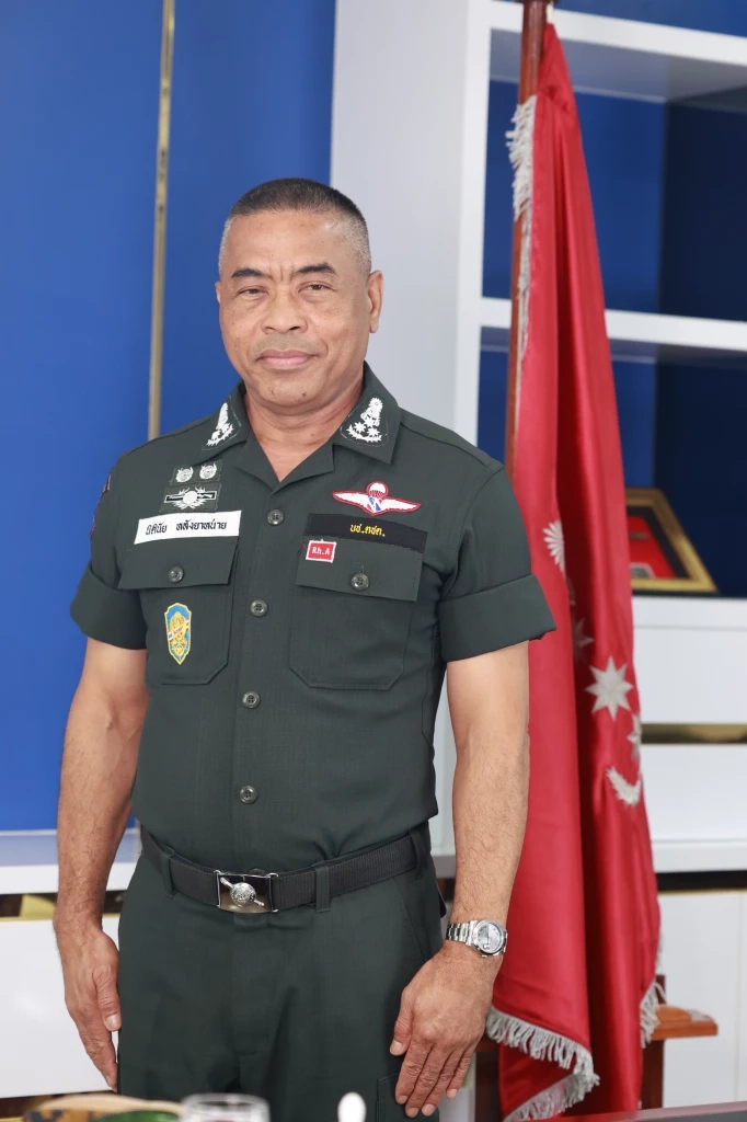  พล.ต.ท.นิตินัย หลังยาหน่าย ผู้บัญชาการตำรวจตระเวนชายแดน ( ผบช.ตชด. )