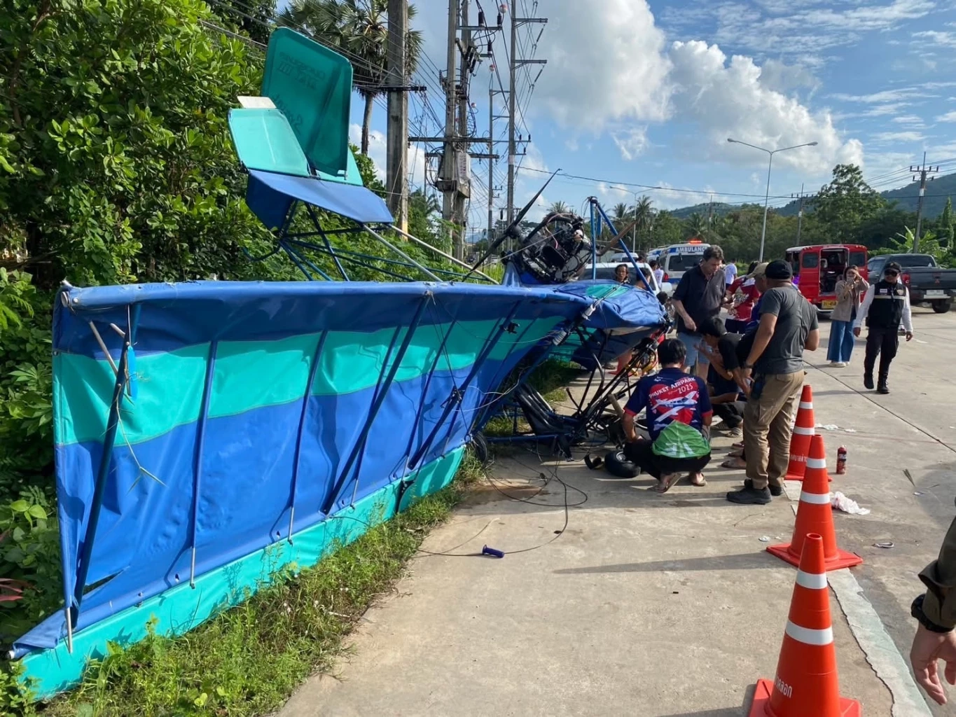 ด่วน!เครื่องบินเล็กตก ที่จ.ภูเก็ต ชาวบ้านเผยนาทีเหตุการณ์ระทึก