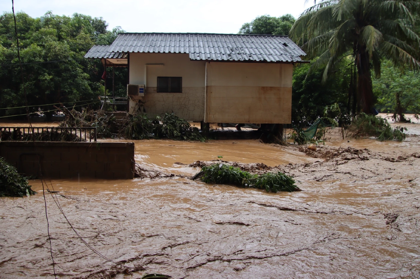 แม่ฮ่องสอน อ่วม! "พายุคาจิกิ" ถล่ม 1,567 ครัวเรือน ได้รับผลกระทบ