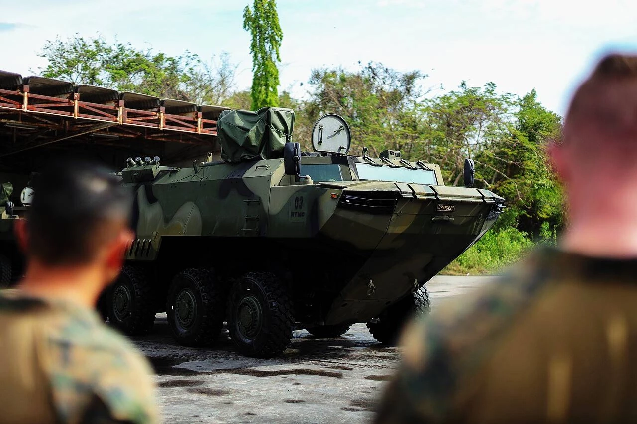 “มาดามรถถัง”  ส่ง รถหุ้มเกราะสะเทินน้ำสะเทินบก-ช่างซ่อม ประจำชายแดนไทย-กัมพูชา