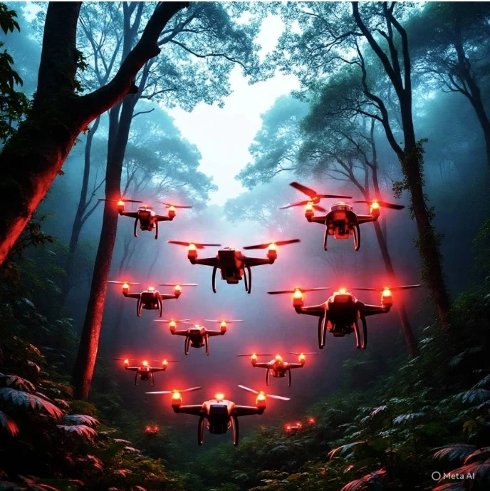 ข้อมูลลับ “แมปปิ้ง โดรน” เก็บพิกัด รอลอบกัดหลัง 7 ส.ค.