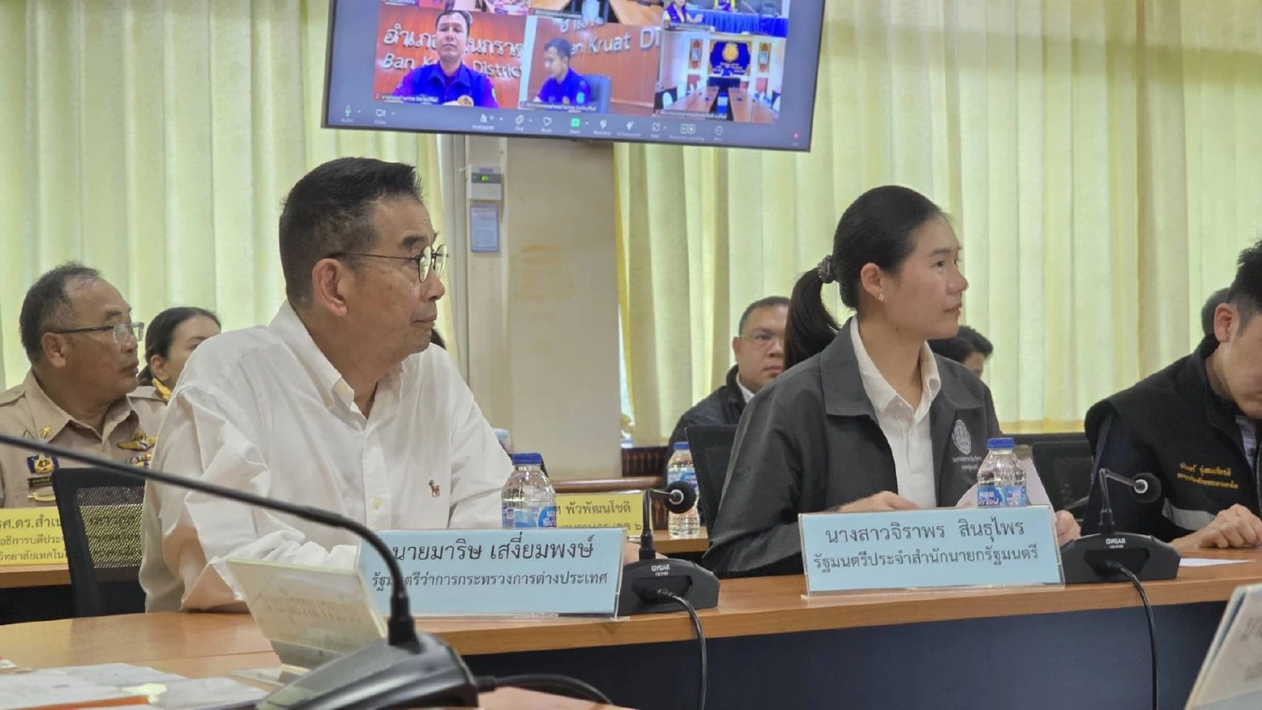 ภูมิธรรม-มาริษ-จิราพร ส่งชาวสุรินทร์กลับบ้าน ชงงดเก็บค่าไฟ-น้ำ