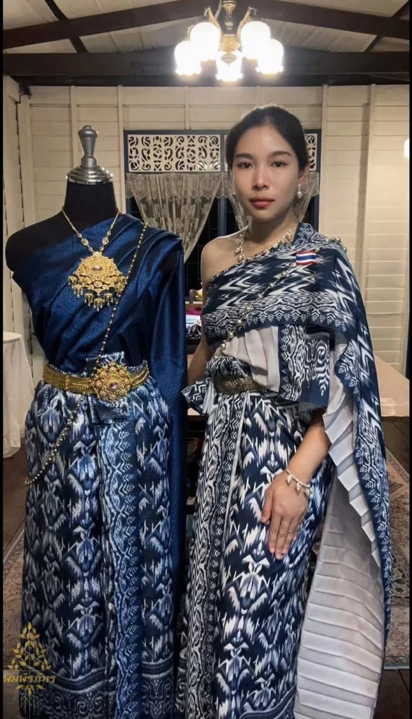 ผ้าไทยลายกริพเพน