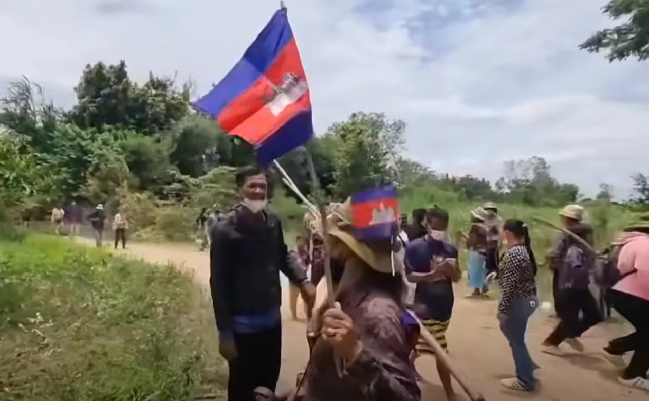 ตชด.พร้อมลุย! เหตุมวลชน 2 ประเทศป่วนบ้านหนองจาน รอทหารประสาน