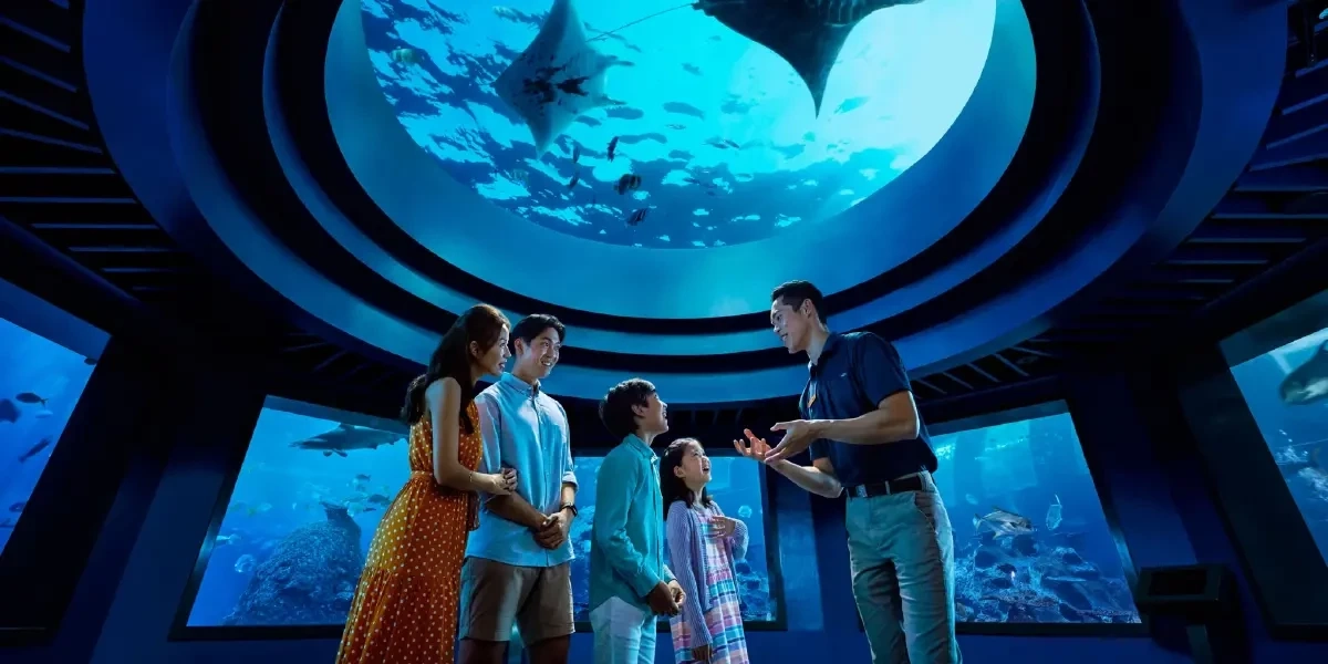 IR สิงคโปร์ มีพิพิธภัณฑ์สัตว์น้ำที่เคยใหญ่ที่สุดในโลก!