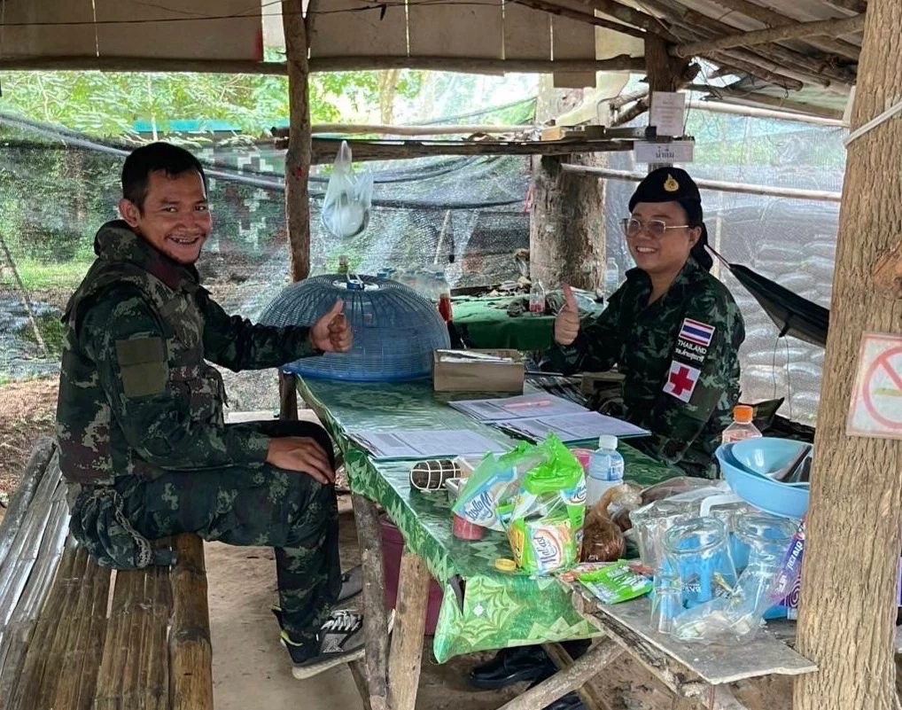 กองทัพบก ส่งทหารเหล่าแพทย์ ดูแลกำลังพลชายแดน