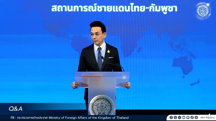 นายนิกรเดช พลางกูร อธิบดีกรมสารนิเทศ และโฆษกกระทรวงการต่างประเทศ