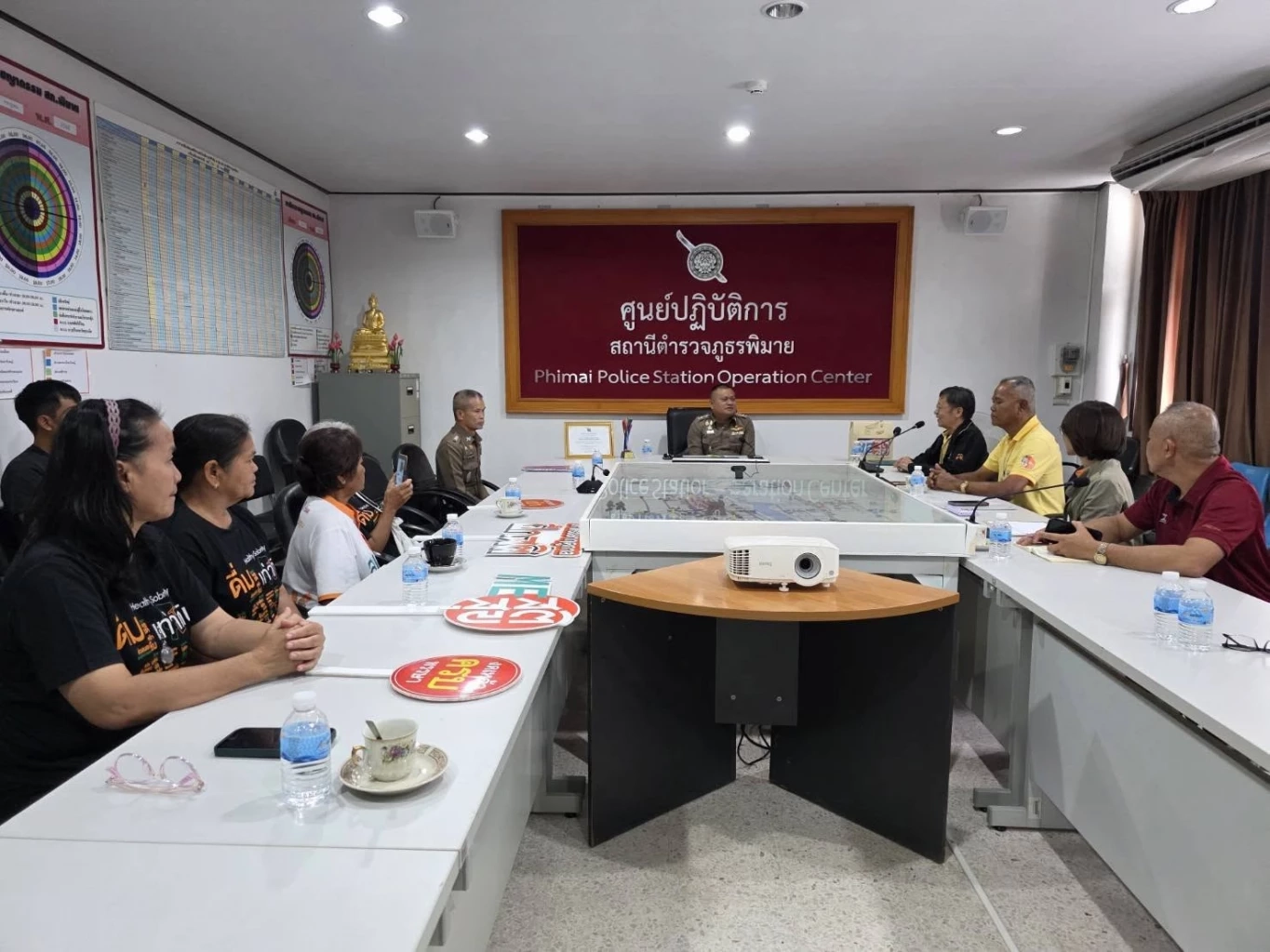 "สสส." และเครื่อข่ายงดเหล้า  ชื่นชม "ตำรวจภูธรพิมาย" งดเหล้ายกโรงพัก