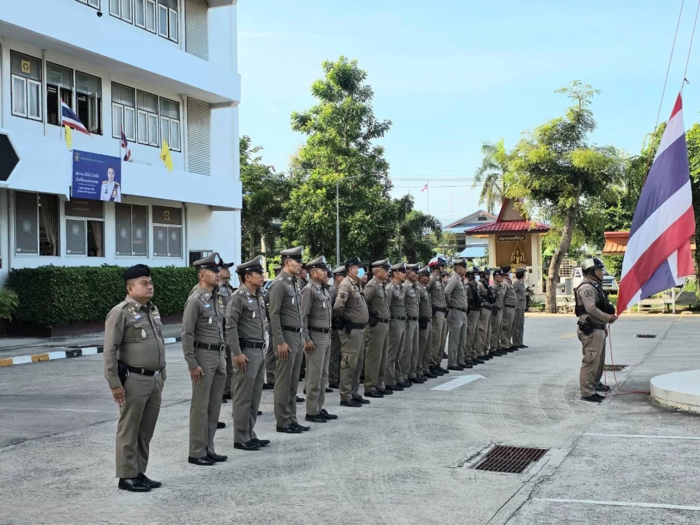 "สสส." และเครื่อข่ายงดเหล้า  ชื่นชม "ตำรวจภูธรพิมาย" งดเหล้ายกโรงพัก