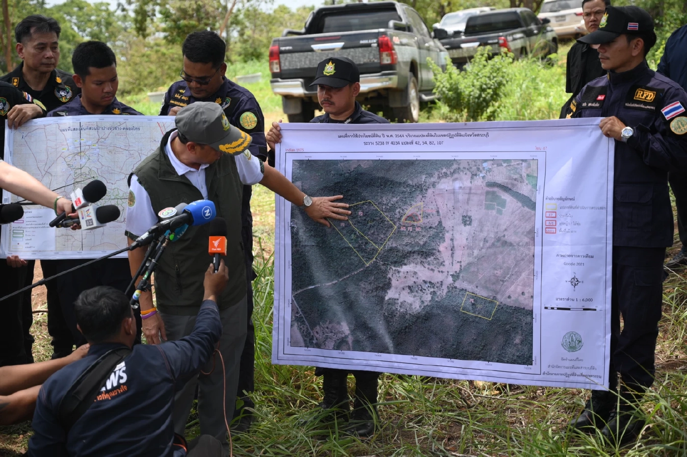 ระดมทีม ลุยจับ เจ้าหน้าที่รัฐ ออกเอกสารสิทธิ์เอื้อนายทุนรุกที่ป่า "ภูนับดาว"