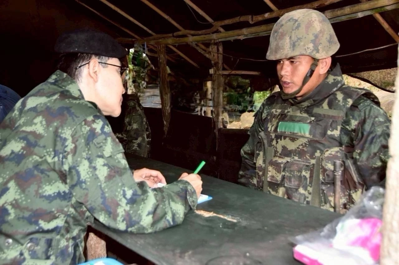 กองทัพบก ส่งทหารเหล่าแพทย์ ดูแลกำลังพลชายแดน