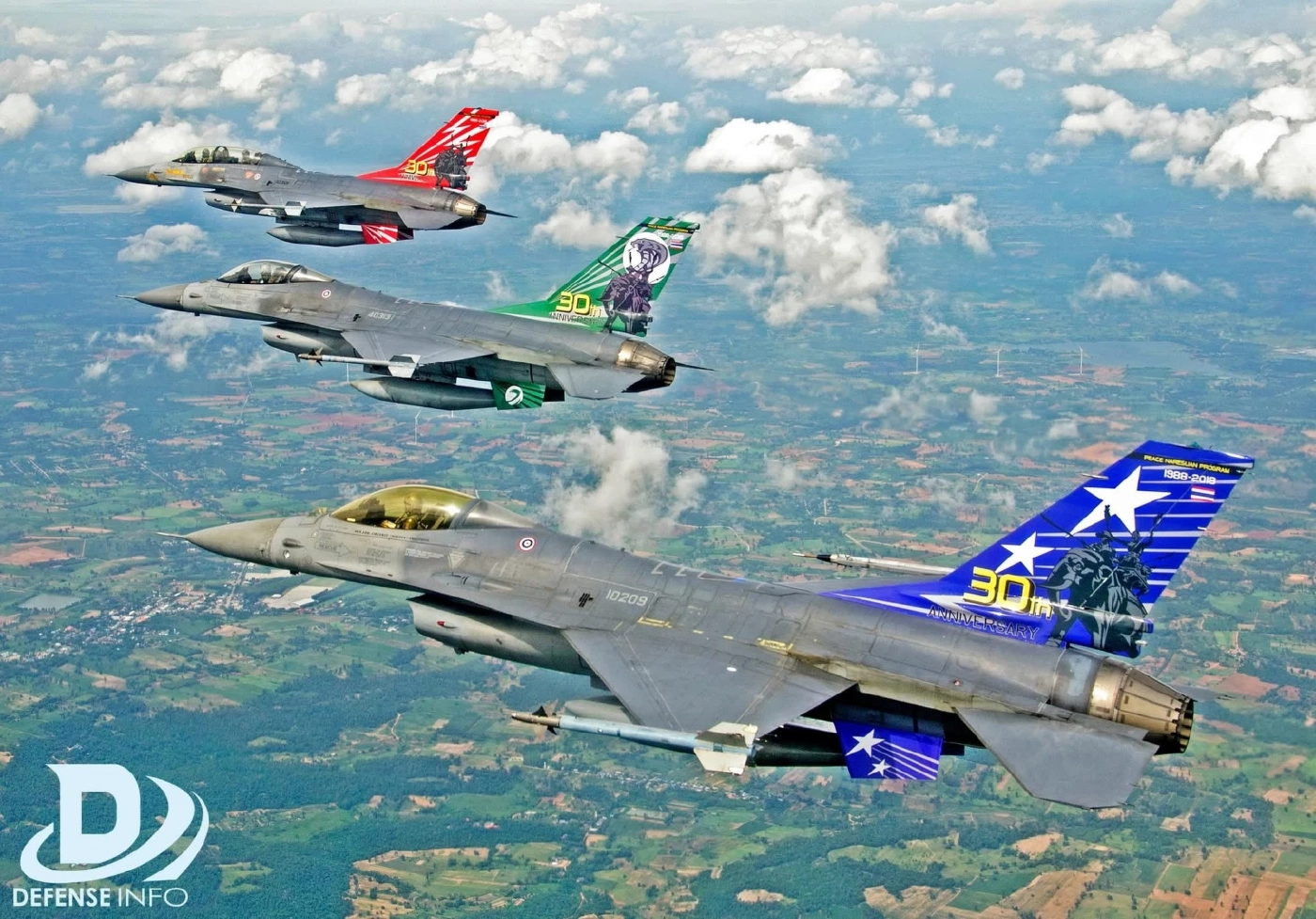 ทัพฟ้า แชร์โพสต์ รักสงบ เครื่องบิน F-16 รับจบให้ พร้อมแสดงแสนยานุภาพแม่นยำ