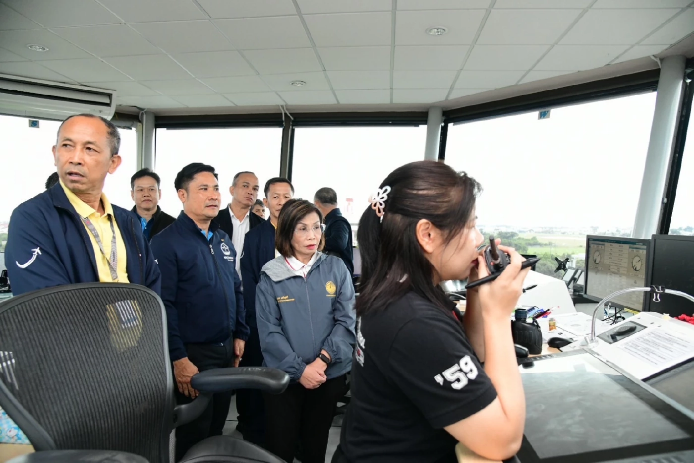 'มนพร' ดันสนามบินอุบลฯ ฮับการบินอีสาน สั่งเข้มมาตรการเฝ้าระวัง