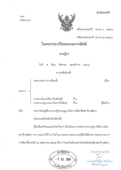 นักวิชาการชี้ ศาลฎีกา "เพิกถอนสิทธิสมัคร สว.10 ปี" ปม จับคู่แลกคะแนนในการเลือกตั้ง