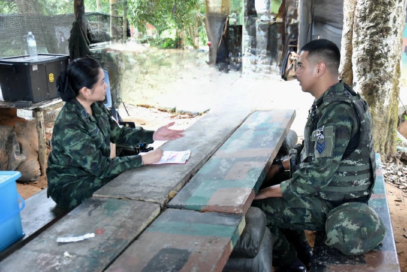 กองทัพบก ส่งทหารเหล่าแพทย์ ดูแลกำลังพลชายแดน