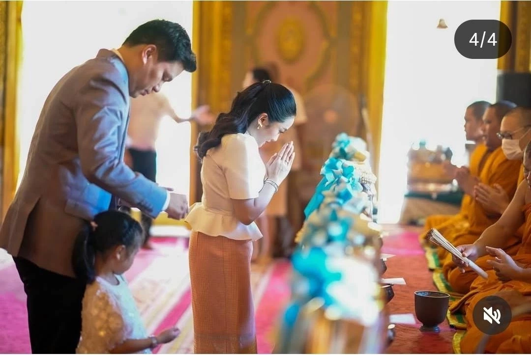 ครอบครัวชินวัตร เข้าเฝ้าสมเด็จพระสังฆราช วันเกิดแพทองธาร 39 ปี