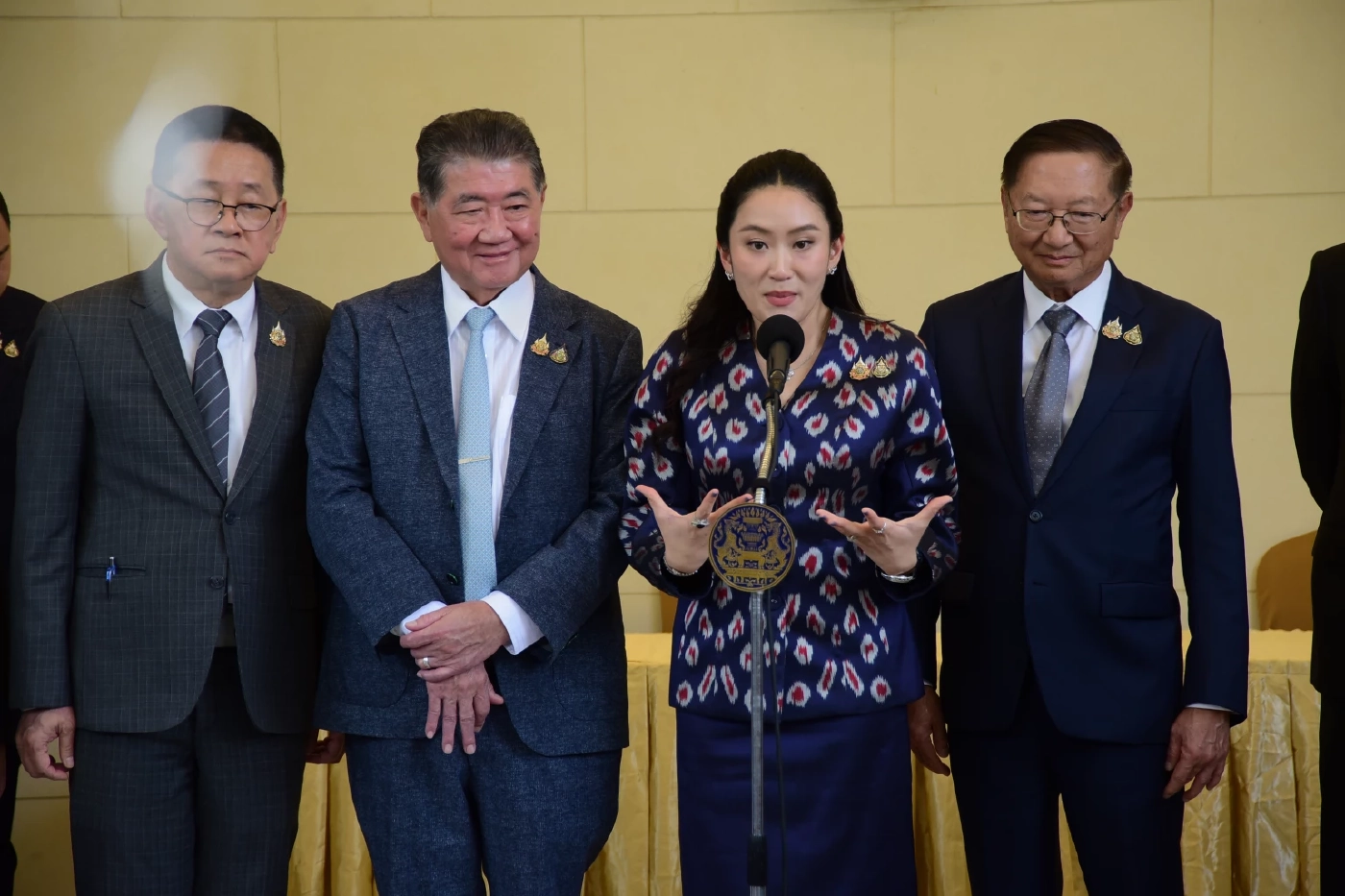 น.ส.แพทองธาร แถลงด่วนปมคลิปเสียงหลุดกับฮุนเซน