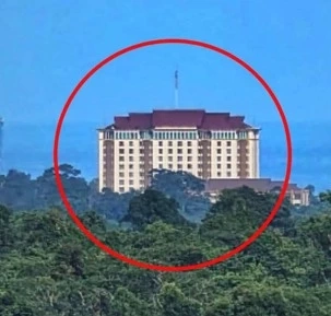 เอ๊ะมันคืออะไร! "กัน จอมพลัง"ข้องใจถาม เสาส่งสัญญาณอะไร ตั้งกลางป่าชายแดนสุรินทร์