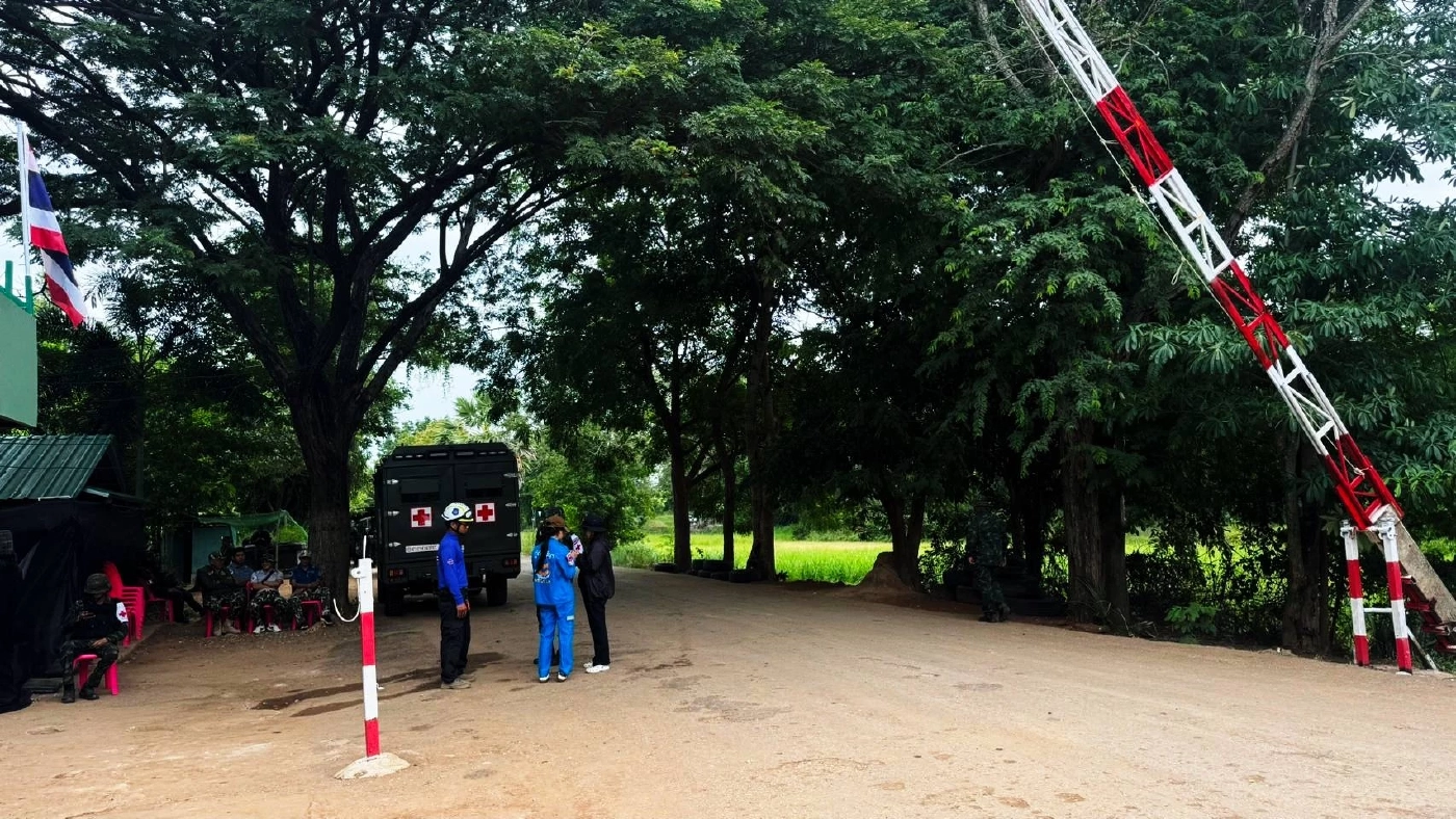 "ผบ.ฉก.อรัญประเทศ" ยืนยัน กลุ่มเเสดงพลังทวงคืนเเผ่นดินไทยยังคงมา "บ้านหนองจาน" ได้