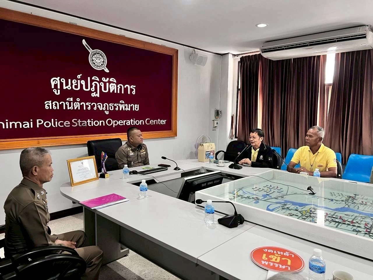 "สสส." และเครื่อข่ายงดเหล้า  ชื่นชม "ตำรวจภูธรพิมาย" งดเหล้ายกโรงพัก