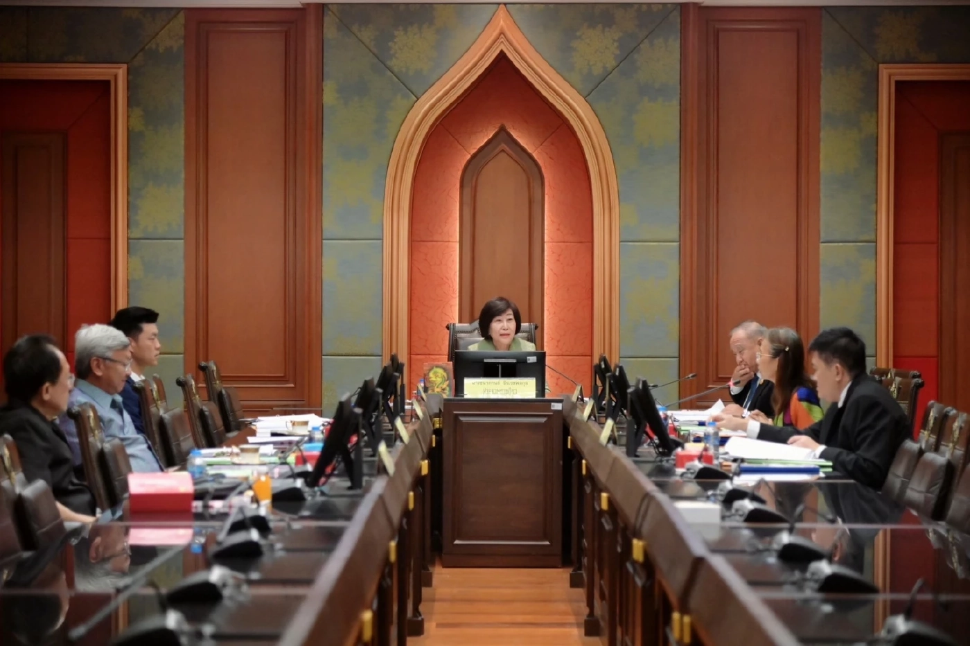 แฟ้มภาพ นางชนากานต์ ธีรเวชพลกุล ประธานศาลฎีกา