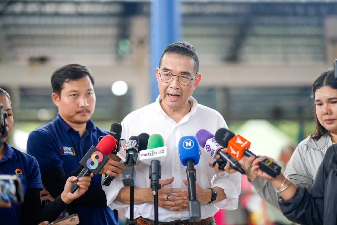 นายมาริษ เสงี่ยมพงษ์ รัฐมนตรีว่าการกระทรวงการต่างประเทศ 