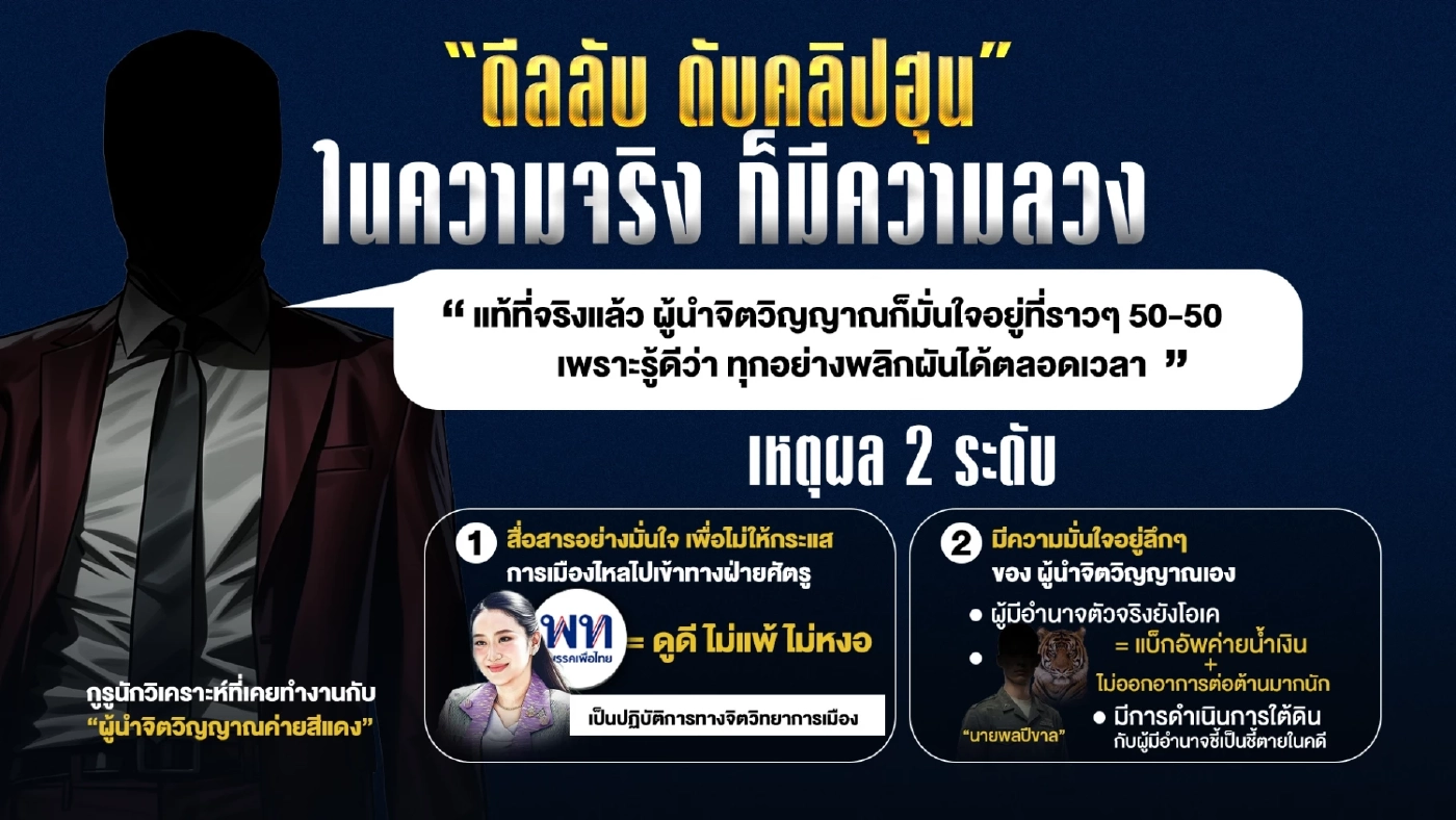 อ่านใจ "นายใหญ่" ไฉนสุดมั่น "แพทองธาร" รอด!