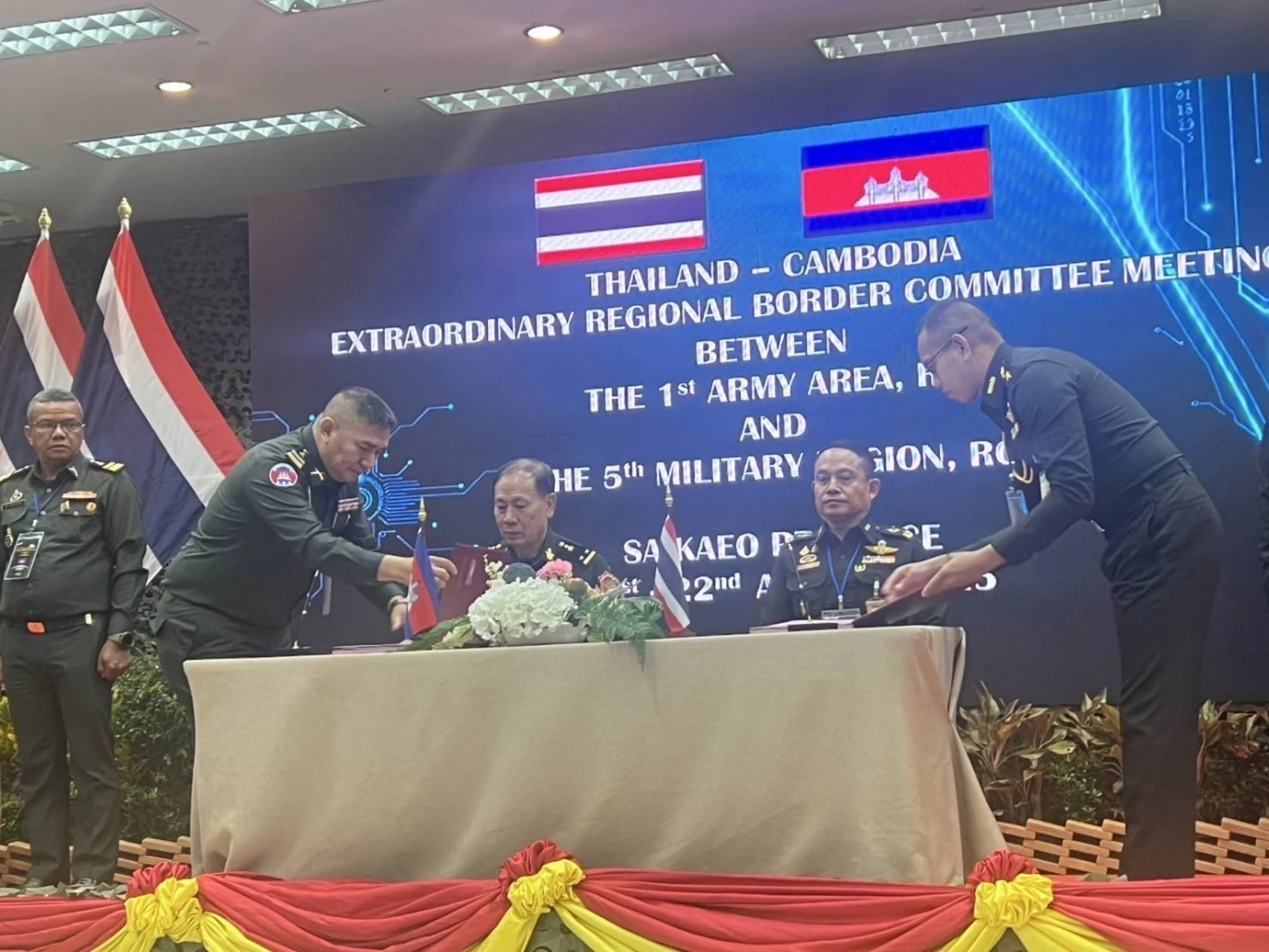 “กัมพูชา” ยอมแล้ว 3 ข้อเสนอเพิ่มของไทย ลงนามในที่ประชุม RBC