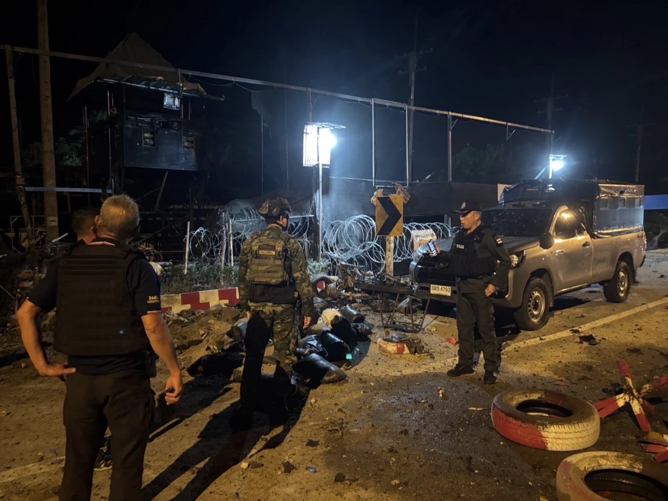 ด่วน! “คาร์บอมบ์” ที่ตากใบ ใกล้ ชคต.ศาลาใหม่ เสียหายยับ!