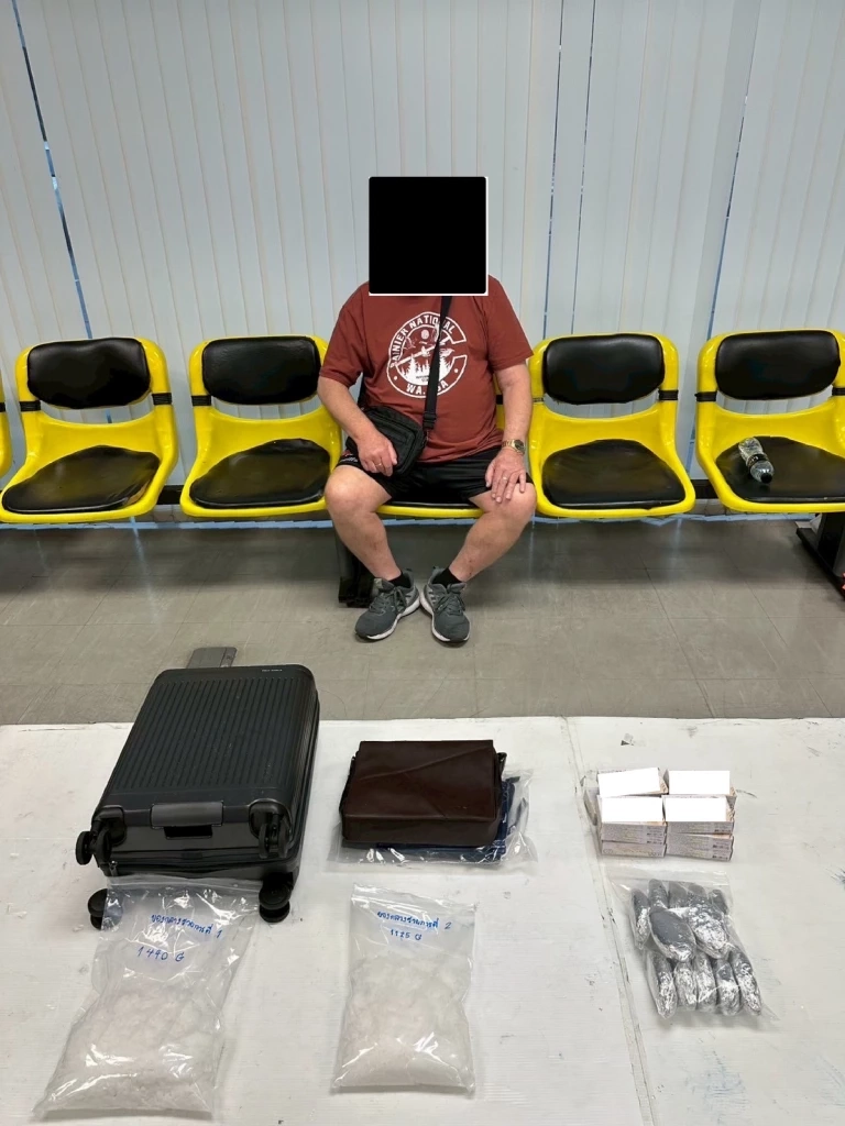 ศุลกากรจับชาวออสเตรเลีย ลักลอบขนไอซ์ มูลค่า 1.2 ล้านบาท